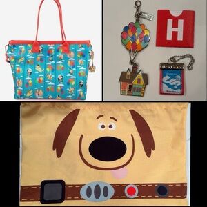 Harvey’s Seatbelt Disney Pixar Up Tote / handles, strap, & dust bag / pre-owned